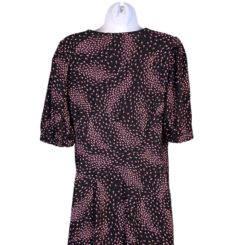 Kate Spade Meadow Wrap Floral Print Dress Size 10 - Picture 7 of 15